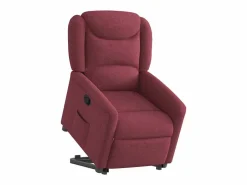 Sillón de relax | Silla | Sillón reclinable elevable tela tinto SHL4659 Sillón Relax