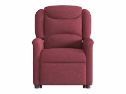 Sillón de relax | Silla | Sillón reclinable elevable tela tinto SHL4659 Sillón Relax