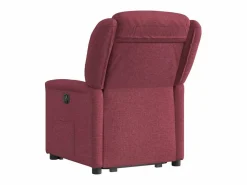 Sillón de relax | Silla | Sillón reclinable elevable tela tinto SHL4659 Sillón Relax