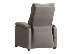 Online Sillón de relax | Silla | Sillón reclinable eléctrico tela gris taupé SHL3792 Topo