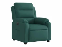 Outlet Sillón de relax | Silla | Sillón reclinable eléctrico tela verde oscuro SHL4714 Verde pino