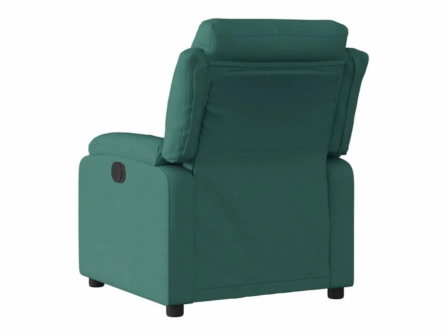 Outlet Sillón de relax | Silla | Sillón reclinable eléctrico tela verde oscuro SHL4714 Verde pino