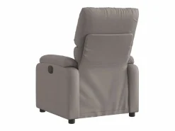 Sillón de relax | Silla | Sillón reclinable eléctrico tela gris taupé SHL8152