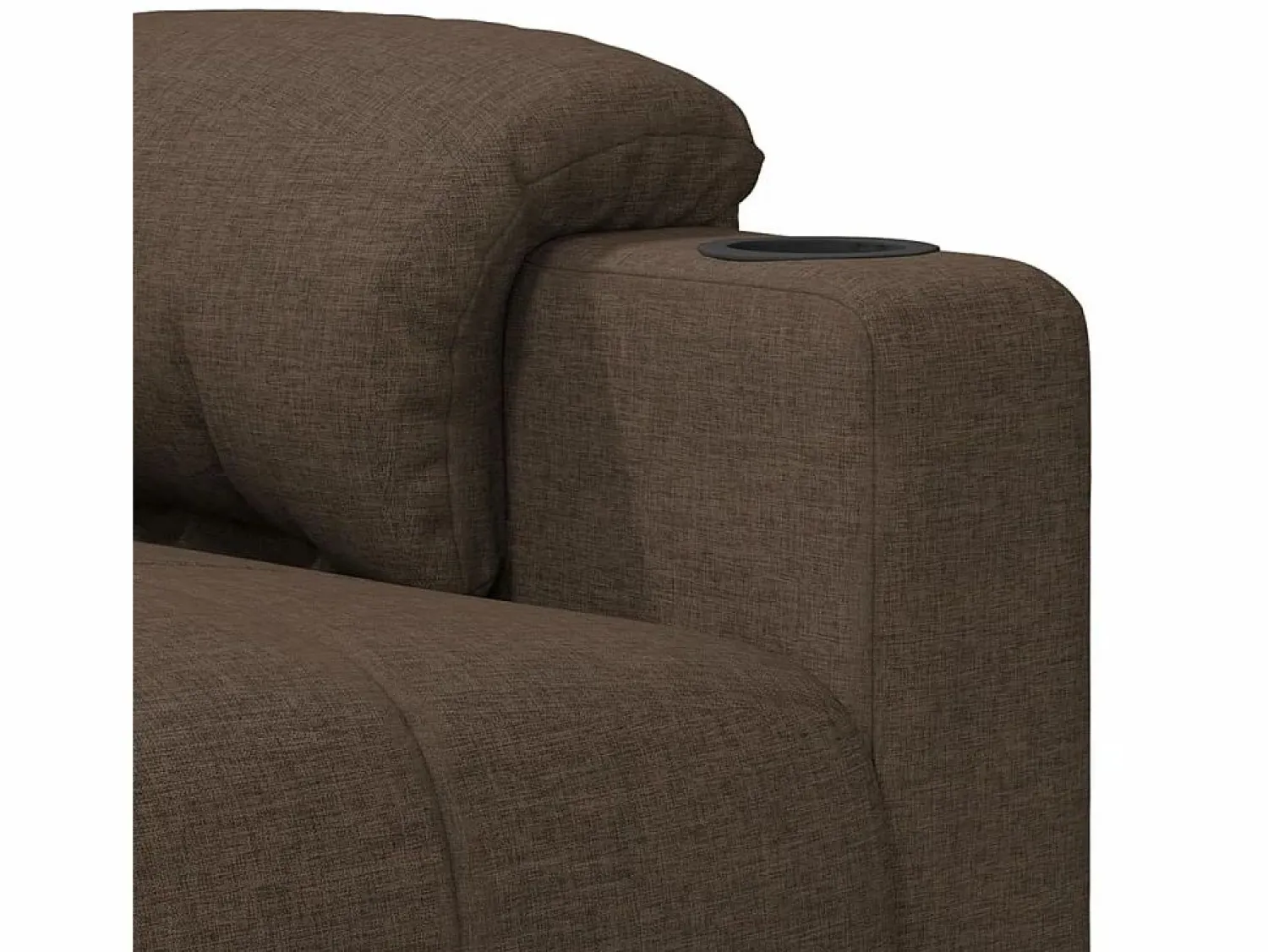 Sale Sillón de relax | Silla | Sillón reclinable eléctrico de tela marrón SHL7623 Sillón Relax