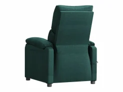 Sillón de relax | Silla | Sillón reclinable eléctrico tela verde oscuro SHL5705