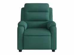 New Sillón de relax | Silla | Sillón reclinable de tela verde oscuro SHL4912 Sillón Relax
