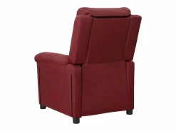 Discount Sillón de relax | Silla | Sillón reclinable eléctrico tela tinto SHL3394 Rojo