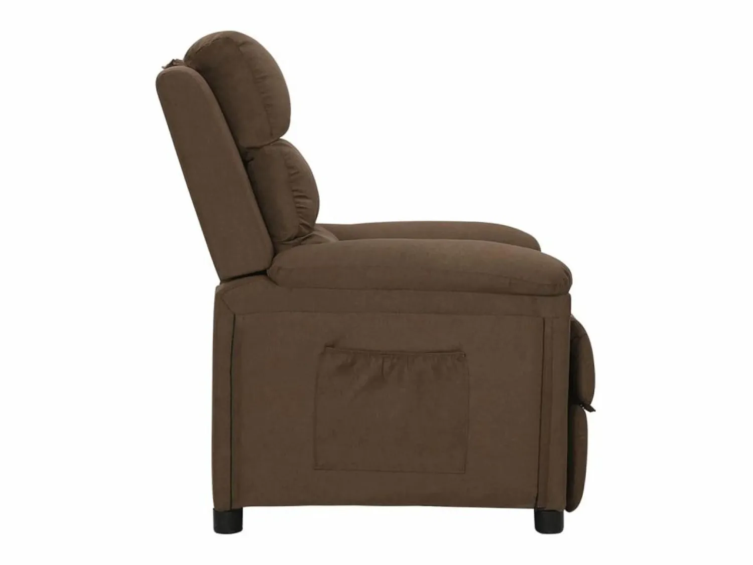 Sillón de relax | Silla | Sillón reclinable de tela marrón SHL6318