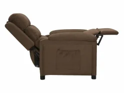 Sillón de relax | Silla | Sillón reclinable de tela marrón SHL6318