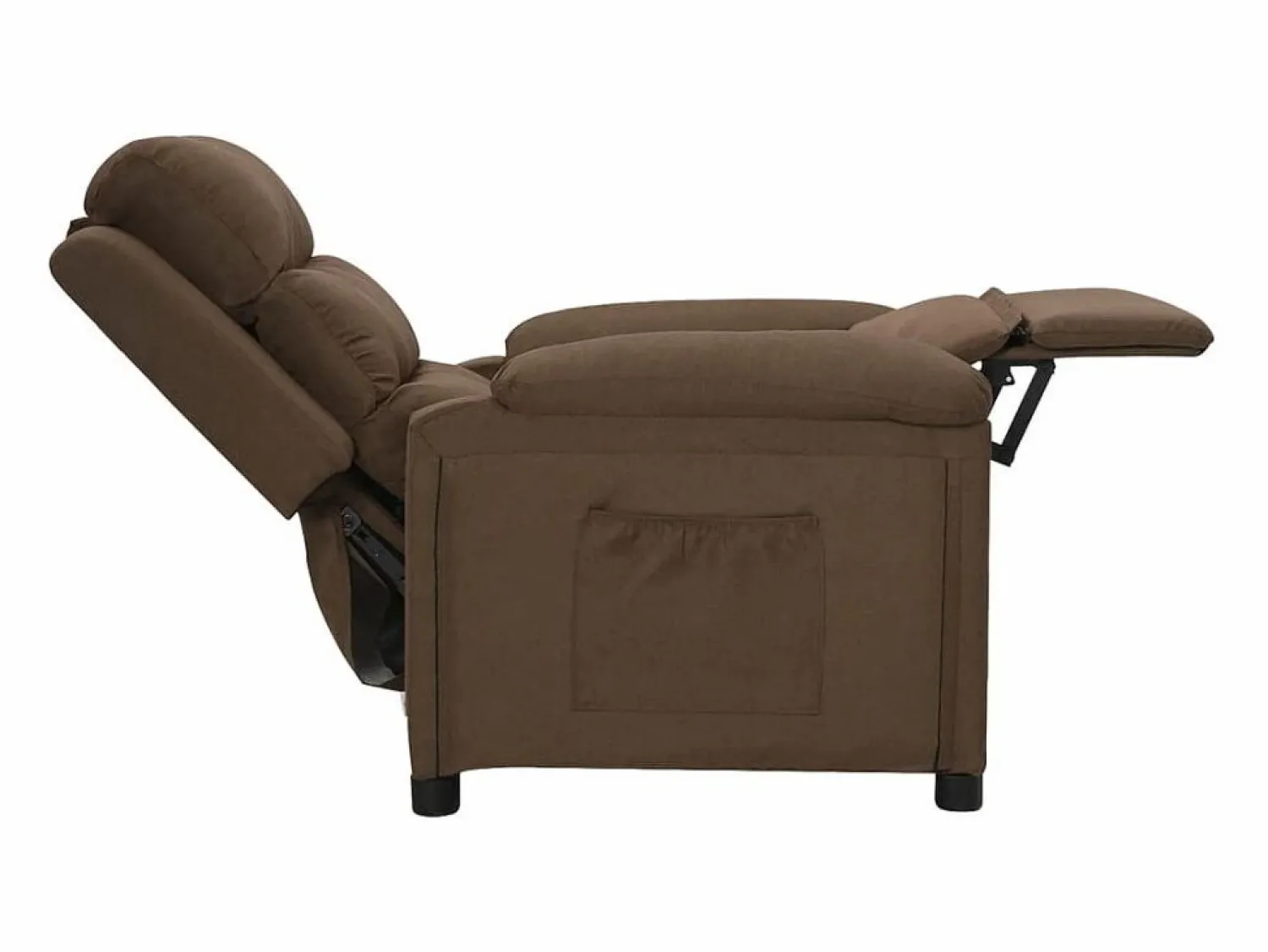 Sillón de relax | Silla | Sillón reclinable de tela marrón SHL6318