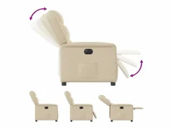 Outlet Sillón de relax | Silla | Sillón reclinable eléctrico de tela SHL4065 Sillón Relax