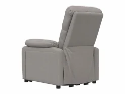 Hot Sillón de relax | Silla | Sillón reclinable eléctrico tela gris taupé SHL2578 Topo