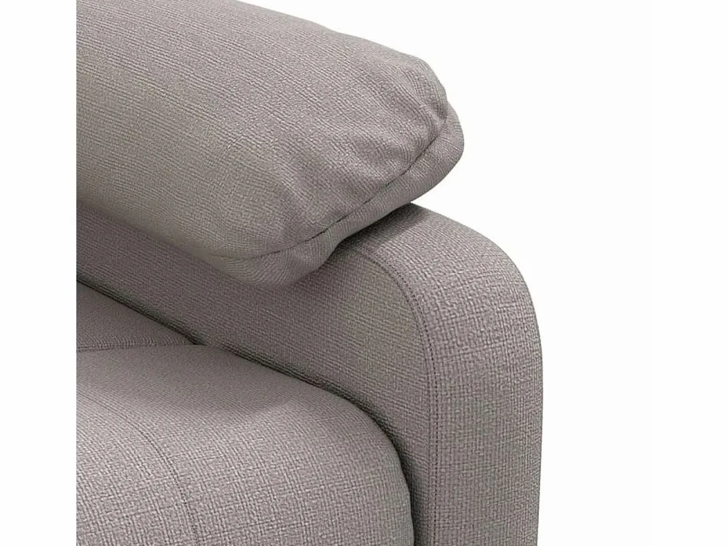Hot Sillón de relax | Silla | Sillón reclinable eléctrico tela gris taupé SHL2578 Topo