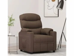 Best Sillón de relax | Silla | Sillón reclinable de tela marrón SHL8690 Sillón Relax