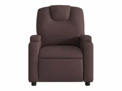 Sillón de relax | Silla | Sillón reclinable eléctrico tela marrón oscuro SHL6882
