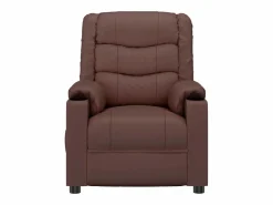 Sillón de relax | Silla | Sillón reclinable eléctrico de cuero sintético marrón SHL7037 Sillón Relax