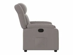 Best Sillón de relax | Silla | Sillón reclinable de tela gris taupe SHL8517 Sillón Relax