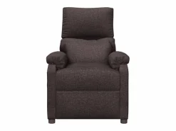 Best Sillón de relax | Silla | Sillón reclinable eléctrico tela marrón oscuro SHL5374 Sillón Relax