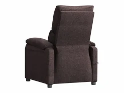 Best Sillón de relax | Silla | Sillón reclinable eléctrico tela marrón oscuro SHL5374 Sillón Relax