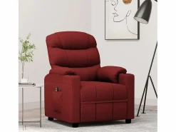Sillón de relax | Silla | Sillón reclinable eléctrico tela tinto SHL6556