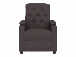 Clearance Sillón de relax | Silla | Sillón reclinable eléctrico tela marrón oscuro SHL5959 Sillón Relax