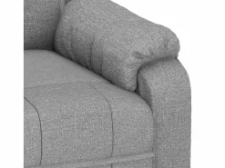 Online Sillón de relax | Silla | Sillón reclinable eléctrico tela claro SHL4841 Gris