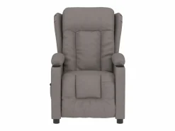 Sillón de relax | Silla | Sillón reclinable eléctrico tela gris taupé SHL4584
