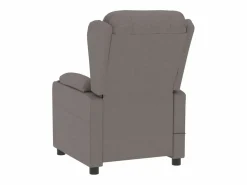 Sillón de relax | Silla | Sillón reclinable eléctrico tela gris taupé SHL4584