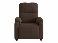 Discount Sillón de relax | Sillón reclinable de masaje eléctrico tela de microfibra marrón SHL7910 Marru00f3n