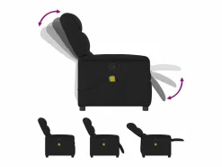 Sillón de relax | Sillón reclinable de masaje de tela SHL2116