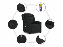 Sillón de relax | Sillón reclinable de masaje de tela SHL2116