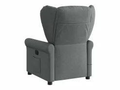 Sale Sillón de relax | Sillón reclinable de masaje de tela gris oscuro SHL9390 Sillón De Masaje