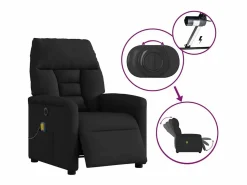 Sillón de relax | Sillón reclinable de masaje eléctrico tela SHL5819