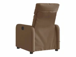 Outlet Sillón de relax | Sillón reclinable de masaje eléctrico tela marrón SHL9236 Sillón De Masaje