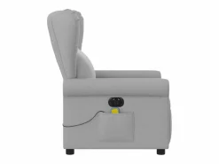 Sillón de relax | Sillón reclinable de masaje eléctrico tela nube SHL6141