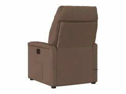 Discount Sillón de relax | Sillón reclinable de masaje eléctrico tela marrón SHL5106 Marru00f3n