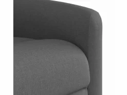 Outlet Sillón de relax | Sillón reclinable de masaje de tela gris oscuro SHL8722 Sillón De Masaje