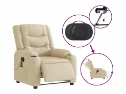 Sillón de relax | Sillón reclinable de masaje eléctrico tela color SHL9104