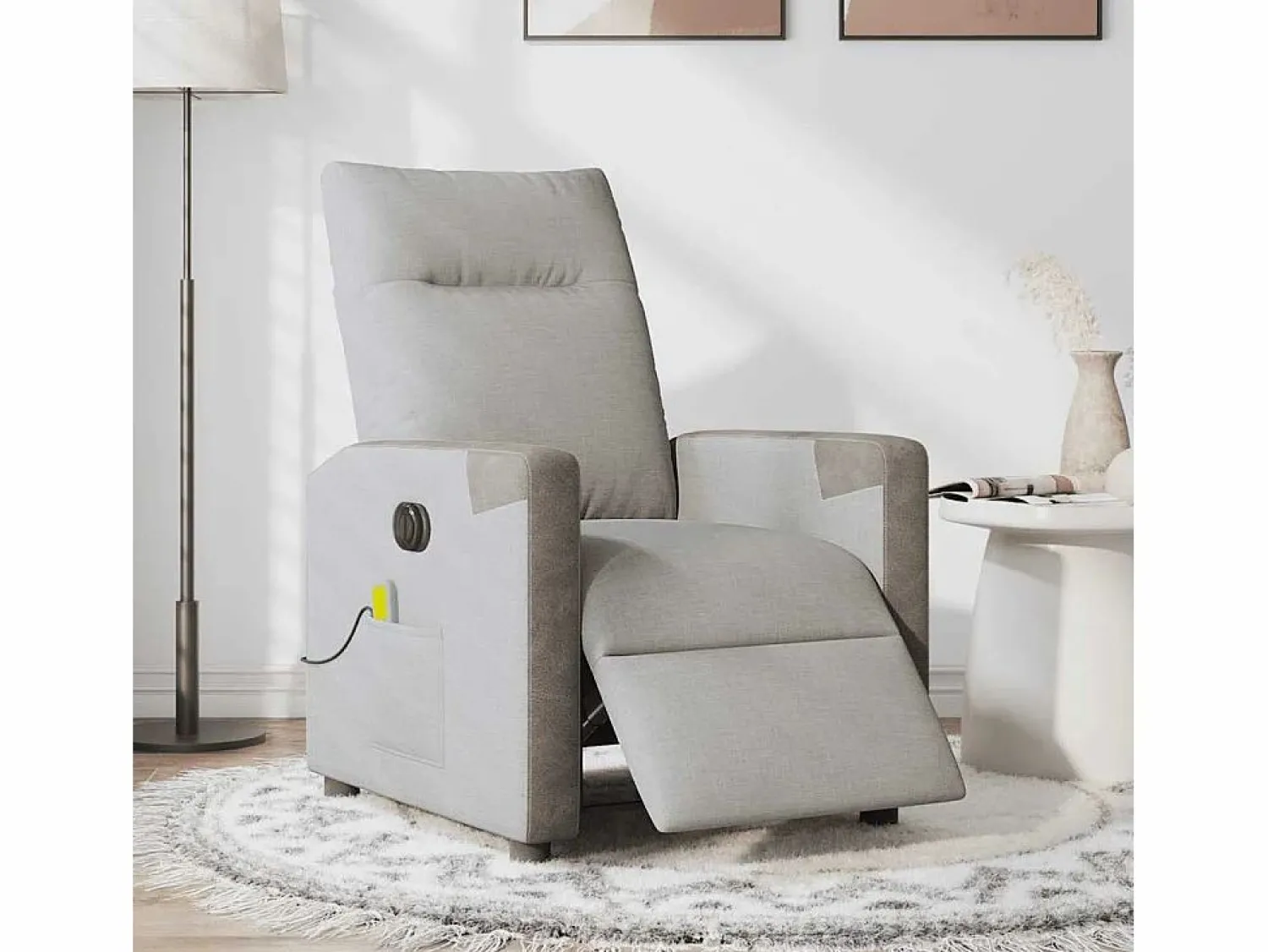 Discount Sillón de relax | Sillón reclinable de masaje eléctrico tela nube SHL7511 Sillón De Masaje