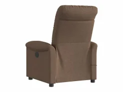 Sillón de relax | Sillón reclinable de masaje eléctrico tela marrón SHL5298
