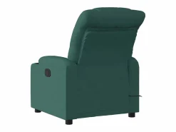 Hot Sillón de relax | Sillón reclinable de masaje eléctrico tela verde oscuro SHL6654 Verde pino