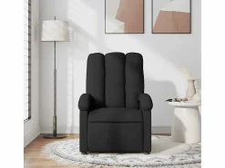 Online Sillón de relax | Sillón reclinable de masaje de tela SHL7064 Negro
