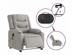 Outlet Sillón de relax | Sillón reclinable de masaje eléctrico tela nube SHL7510 Sillón De Masaje