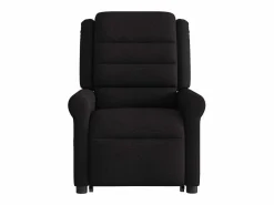 New Sillón de relax | Sillón reclinable de masaje elevable tela SHL7707 Negro