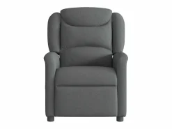 Sale Sillón de relax | Sillón reclinable de masaje eléctrico tela gris oscuro SHL6422 Sillón De Masaje