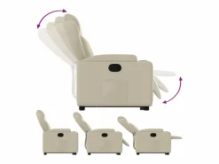 Hot Sillón de relax | Sillón reclinable elevable cuero artificial color SHL4404 Sillón Relax