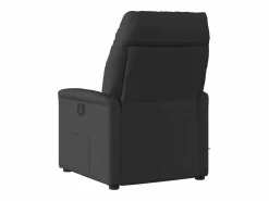 Hot Sillón de relax | Sillón reclinable de masaje de tela SHL8372 Negro