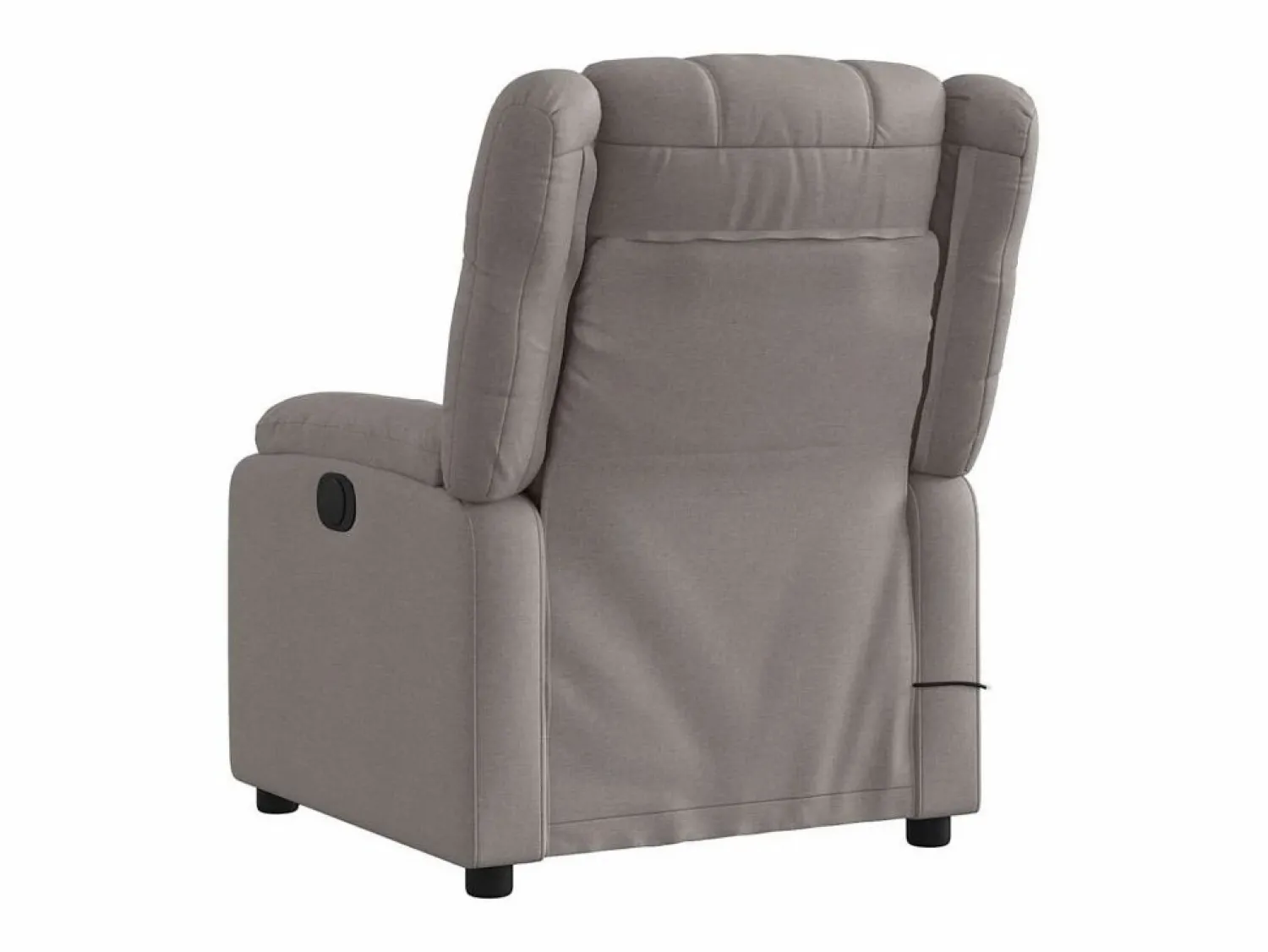 Online Sillón de relax | Sillón reclinable de masaje eléctrico tela gris taupe SHL5001 Sillón De Masaje