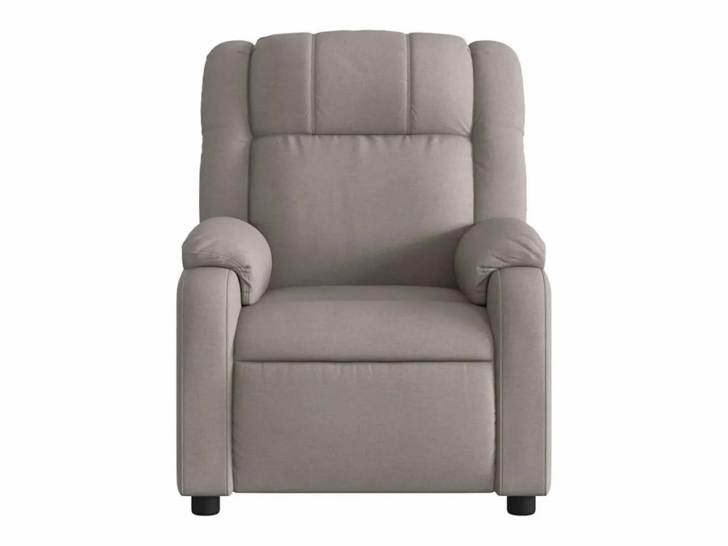 Online Sillón de relax | Sillón reclinable de masaje eléctrico tela gris taupe SHL5001 Sillón De Masaje