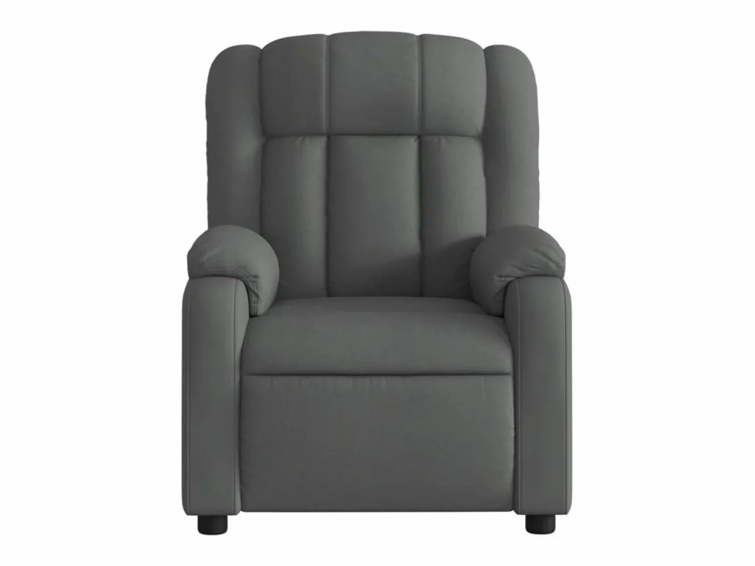 Hot Sillón de relax | Sillón reclinable de masaje eléctrico tela gris oscuro SHL3826 Gris antracita